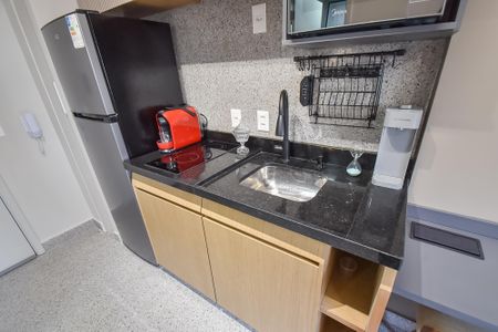 Studio para alugar com 24m², 1 quarto e sem vagaCozinha