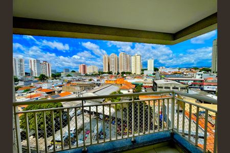 Varanda da Sala de apartamento para alugar com 2 quartos, 62m² em Vila Augusta, Guarulhos