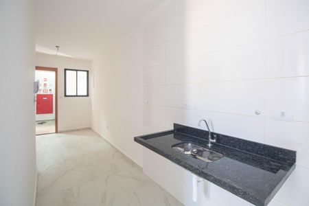Sala/Cozinha de apartamento à venda com 2 quartos, 34m² em Vila Mazzei, São Paulo