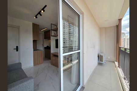 Studio para alugar com 30m², 1 quarto e 1 vagaVaranda