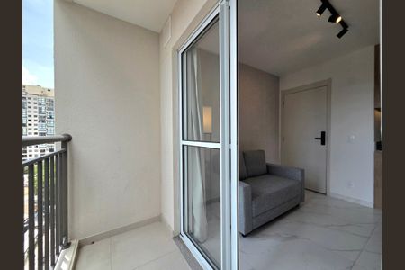 Studio para alugar com 30m², 1 quarto e 1 vagaVaranda