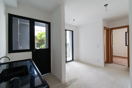 Sala de apartamento para alugar com 1 quarto, 35m² em Jardim Oriental, São Paulo