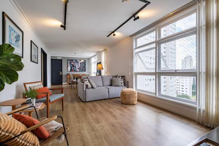 Sala de apartamento para alugar com 2 quartos, 109m² em Paraíso, São Paulo