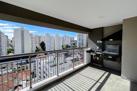 Studio à venda com 46m², 1 quarto e 3 vagasVaranda da Sala