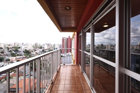 Sacada de apartamento à venda com 4 quartos, 146m² em Vila Bastos, Santo André