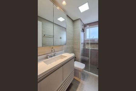 Banheiro da Suíte de apartamento à venda com 3 quartos, 62m² em Centro, São Bernardo do Campo