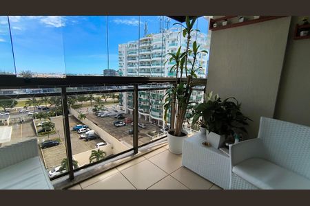 Varanda de apartamento à venda com 2 quartos, 64m² em Recreio dos Bandeirantes, Rio de Janeiro