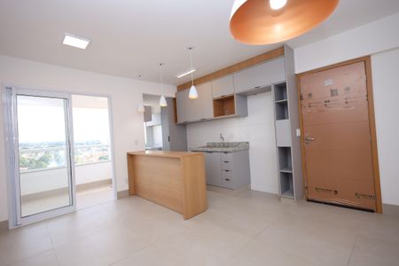 Sala de apartamento para alugar com 2 quartos, 60m² em Vila Lucy, Goiânia
