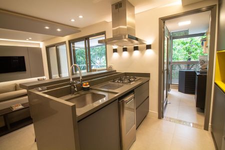 Apartamento à venda com 84m², 1 quarto e 2 vagasCozinha