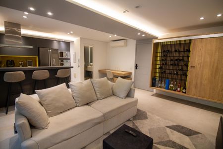 Apartamento à venda com 84m², 1 quarto e 2 vagasSala