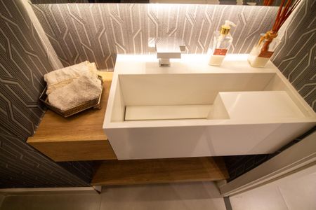 Apartamento à venda com 84m², 1 quarto e 2 vagasLavabo