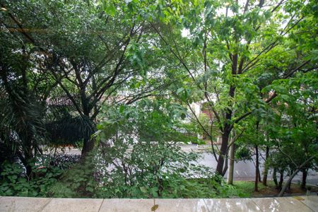 Vista da Varanda da Sala de apartamento à venda com 1 quarto, 84m² em Brooklin, São Paulo