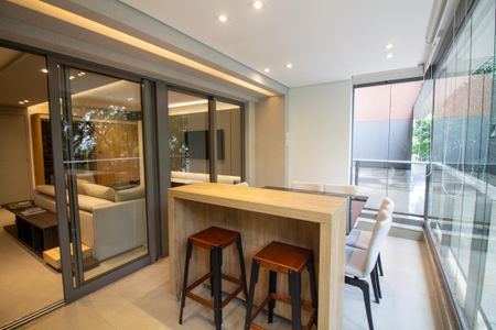 Apartamento à venda com 84m², 1 quarto e 2 vagasVaranda da Sala