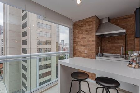 Apartamento para alugar com 74m², 1 quarto e 2 vagasVaranda