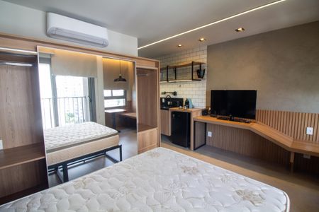 Studio para alugar com 25m², 1 quarto e sem vaga Studio para alugar com 25m², 1 quarto e sem vagaSala / Quarto - Studio