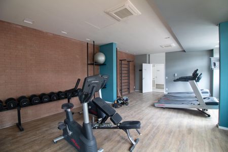 Studio para alugar com 25m², 1 quarto e sem vaga Studio para alugar com 25m², 1 quarto e sem vagaÁrea comum - Academia