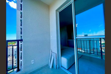 Varanda da Sala de apartamento para alugar com 1 quarto, 47m² em Vila Augusta, Guarulhos