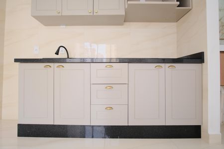 Cozinha de apartamento para alugar com 1 quarto, 30m² em Tatuapé, São Paulo