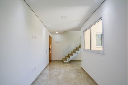 Sala de apartamento à venda com 2 quartos, 104m² em Jardim Santo Antônio, Santo André