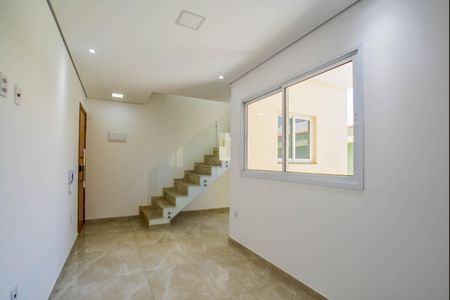 Sala de apartamento à venda com 2 quartos, 104m² em Jardim Santo Antônio, Santo André