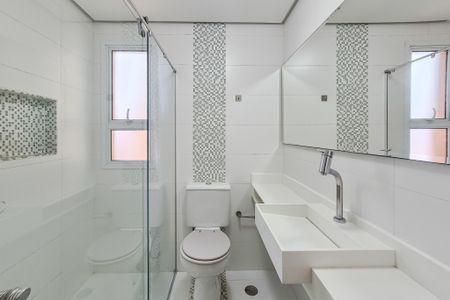 Apartamento à venda com 106m², 3 quartos e 2 vagasBanheiro da Suíte