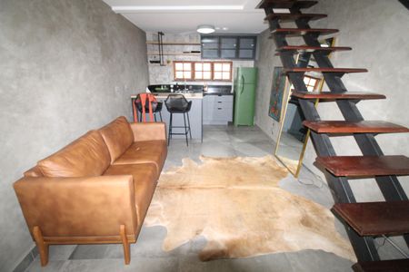 Sala de apartamento para alugar com 1 quarto, 45m² em Vila Ema, São José dos Campos