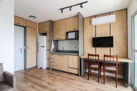 Studio à venda com 25m², 1 quarto e sem vagaStudio - Quarto e Cozinha