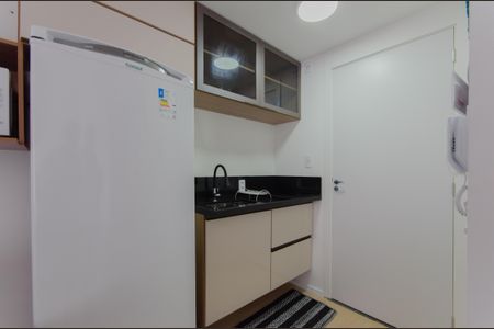 Cozinha de kitnet/studio para alugar com 1 quarto, 25m² em Chácara Inglesa, São Paulo