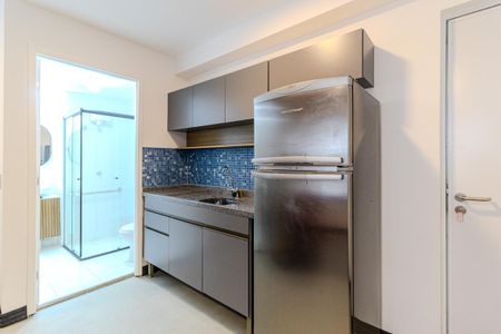 Studio para alugar com 25m², 1 quarto e sem vaga Studio para alugar com 25m², 1 quarto e sem vagaCozinha
