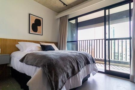 Quarto de apartamento à venda com 1 quarto, 25m² em Brooklin, São Paulo