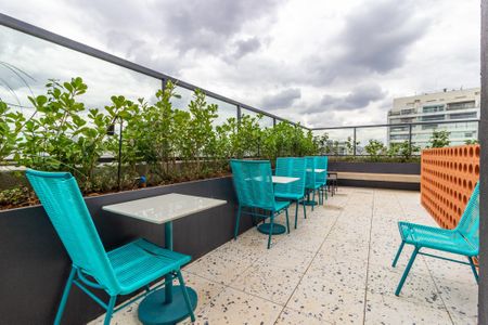 Apartamento para alugar com 25m², 1 quarto e sem vaga Apartamento para alugar com 25m², 1 quarto e sem vagaÁrea comum - Churrasqueira