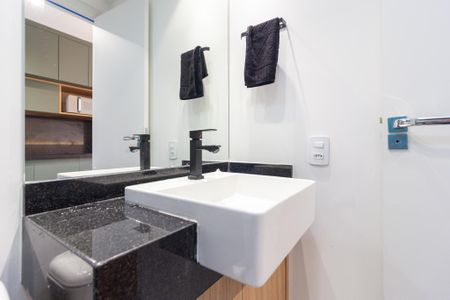 Apartamento para alugar com 25m², 1 quarto e sem vaga Apartamento para alugar com 25m², 1 quarto e sem vagaBanheiro