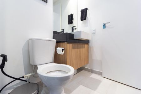 Apartamento para alugar com 25m², 1 quarto e sem vaga Apartamento para alugar com 25m², 1 quarto e sem vagaBanheiro