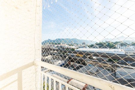 Varanda da Sala de apartamento para alugar com 2 quartos, 46m² em Imperial de São Cristóvão, Rio de Janeiro