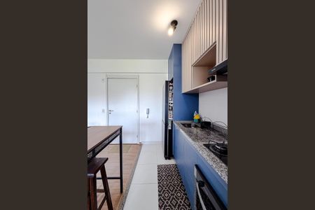 Apartamento à venda com 49m², 1 quarto e 1 vagaCozinha e Área de Serviço