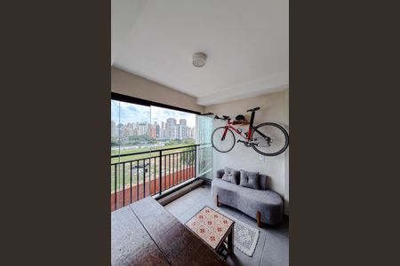 Apartamento à venda com 49m², 1 quarto e 1 vagaVaranda da Sala