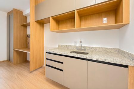 Studio à venda com 22m², 1 quarto e sem vagaCozinha