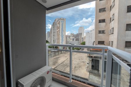 Sacada de apartamento para alugar com 1 quarto, 34m² em Consolação, São Paulo