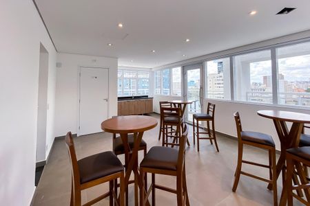 Apartamento para alugar com 34m², 1 quarto e sem vagaÁrea gourmet