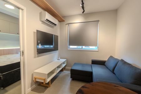 Sala de apartamento para alugar com 1 quarto, 34m² em Consolação, São Paulo