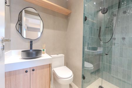 Apartamento para alugar com 34m², 1 quarto e sem vagaBanheiro