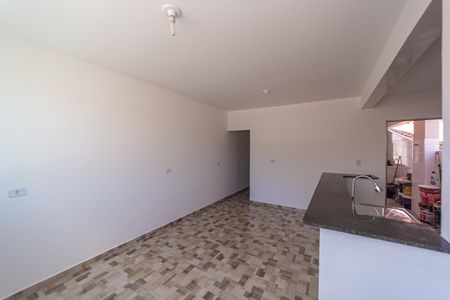 Sala/Cozinha de apartamento para alugar com 2 quartos, 45m² em Vila Paranagua, São Paulo