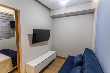 Sala de apartamento para alugar com 2 quartos, 50m² em Santa Efigênia, Belo Horizonte