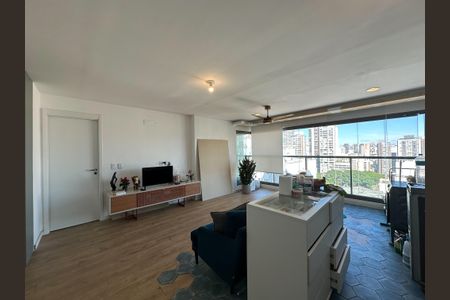 Sala/Cozinha de apartamento à venda com 2 quartos, 80m² em Perdizes, São Paulo