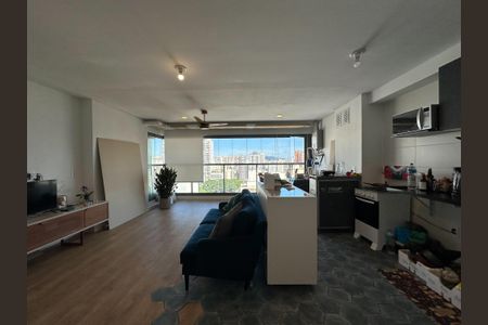 Sala/Cozinha de apartamento à venda com 2 quartos, 80m² em Perdizes, São Paulo