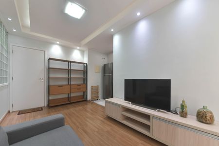Sala de apartamento à venda com 1 quarto, 40m² em Vila Gertrudes, São Paulo