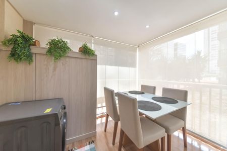 Varanda de apartamento à venda com 1 quarto, 40m² em Vila Gertrudes, São Paulo