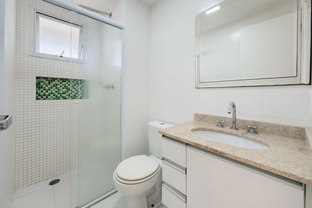 Apartamento para alugar com 100m², 2 quartos e 2 vagas Apartamento para alugar com 100m², 2 quartos e 2 vagasBanheiro da Suíte