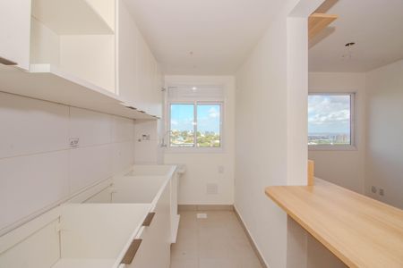 Apartamento à venda com 61m², 2 quartos e 1 vagaCozinha e Área de Serviço