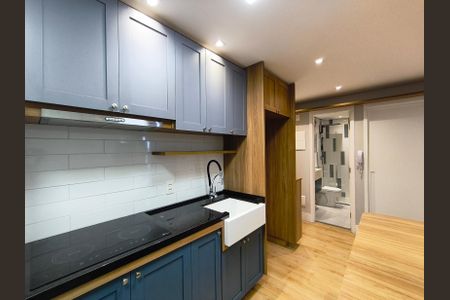 Apartamento para alugar com 35m², 2 quartos e sem vaga Apartamento para alugar com 35m², 2 quartos e sem vagaCozinha e Área de Serviço